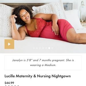 Maternity/Nursing Sexy Nightgown ❤️